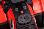 Mamido Detská elektrická štvorkolka Superme červená