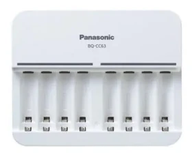 Panasonic BQ-CC63E Eneloop SMART nabíjačka / pre AA x 1-8 Batérií a AAA x 1-8 Batérií (BQ-CC63E)
