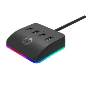 HP DHC-CT120 čierna / USB hub / RGB / 4X USB-A 3.0 (8WW48AA)