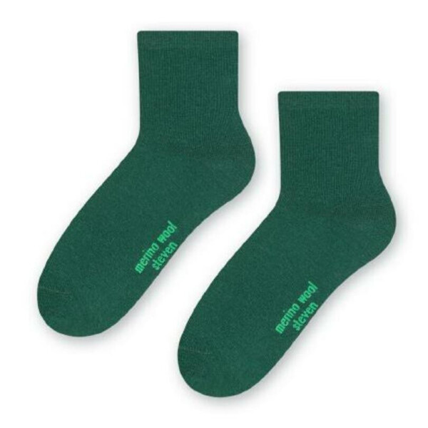 Dámske ponožky MERINO WOOL 130 zelená 38-40