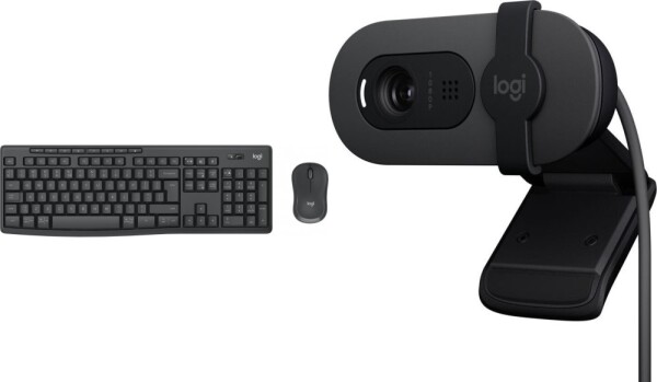 Logitech MK370 Combo for Business (920-012077) + Brio 100 (960-001585)