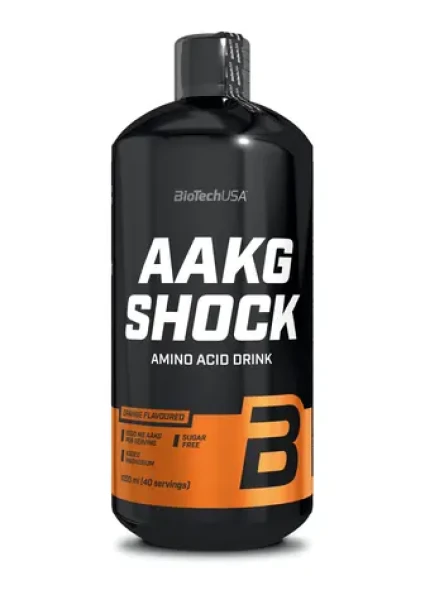 BioTech AAKG Shock 1000 ml oranžová (14474)