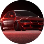 Jedlý papier Need for Speed Mitsubishi Lancer Evo 19,5 cm - Pictu Hap - Pictu Hap