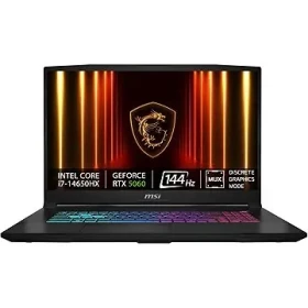 MSI Katana 17 HX B14WFK-283XCZ čierna / 17.3 "FHD / Intel Core i7-14650HX / 32GB RAM / 1TB SSD / RTX 5060 8GB / Bez OS (9S7-17L791-283)