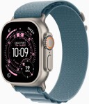 Apple Watch Ultra 3 GPS + Cellular 49mm Titanium / Alpine Loop M Modrý (MEWM4ET/A)