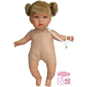Llorens 424J JULIA - realistická bábika so zvukmi a mäkkým látkovým telom - 42 cm