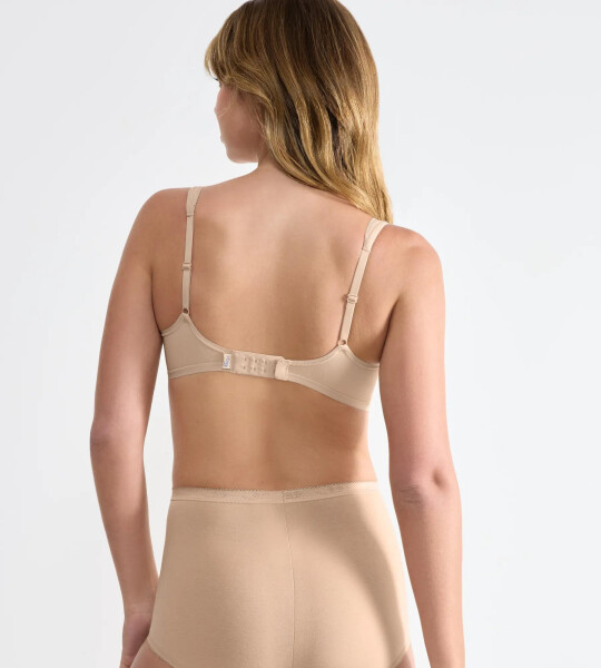Dámska podprsenka Basic+ Soft Bra - Žltá - svetlo béžová 0026 - SLOGGI YELLOW 90C