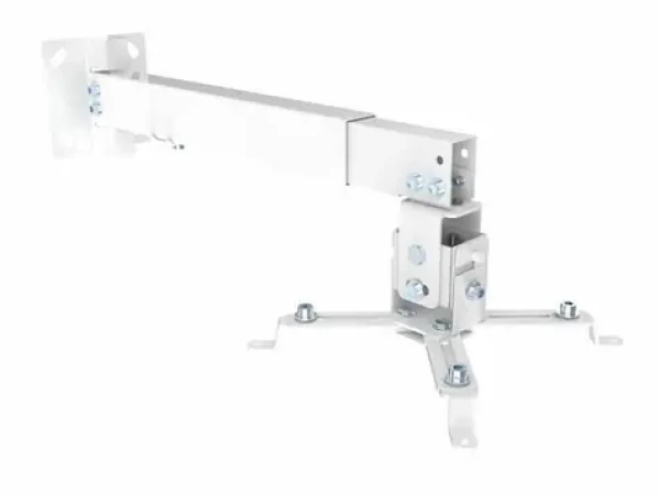 Equip Držiak projektora stropná/nástenná biela / Nosnosť 20 kg / Náklon -15° až 15° / Oceľ (650703)