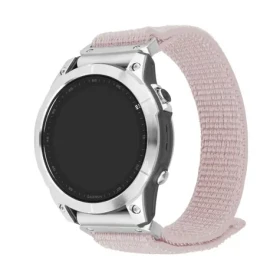 FIXED Nylonový remienok Nylon Sporty Strap pre Garmin QuickFit 22mm ružovo zlatý / dopredaj (FIXNST2-QF22MM-ROG)