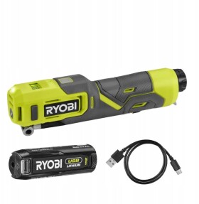 Ryobi Cordless air compressor RYOBI RI4-120G, 4.0 V, 2.0 Ah Li-ion, 6.89 bar