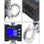 IsoTrade Závesná háková váha 500Kg LCD displej