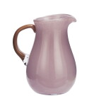 MADAM STOLTZ Sklenený džbán Lilac/Caramel