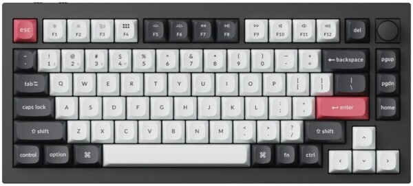 Keychron Q1 HE QMK Gateron Double-Rail Magnetic Nebula (Q1H-M1)