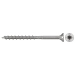 Fischer 574159 skrutky do drevotriesky 6 mm 80 mm TX Nerezová oceľ 100 ks; 574159