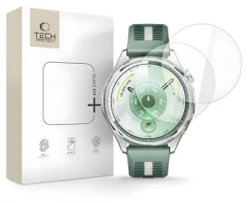 Tech-Protect Glass Fit+ transparentný / Ochranné sklo / Huawei Watch GT 6 46mm / 2 ks v balení