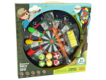 Mamido Terč na hádzanie so suchým zipsom Dart 36 cm