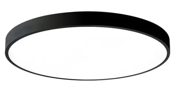 Immax NEO LITE SEMPLICU SMART čierna / Stropné svietidlo / 50 cm / 48 W / 3468 lm / BEACON / Wi-Fi / TUYA (07249L)