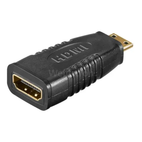Goobay redukcia Mini HDMI(M) - HDMI(F) čierna / Redukcia (68841)