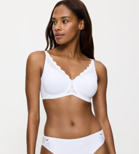 AMOURETTE - Minimizer s čipkou a LYCRA® pre tvar a pohodlie Triumph WHITE 90D