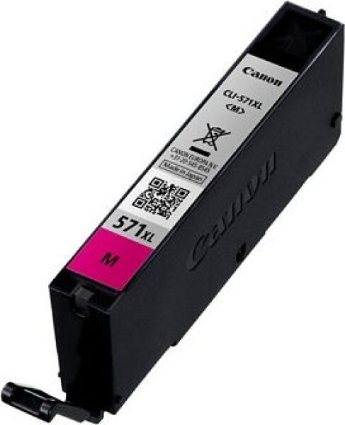 Canon CLI-571XL Toner, farba magenta, z zabezpieczeniem 0333C004