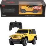 Rastar RC auto 1 : 24 JEEP Wrangler JL žlutý