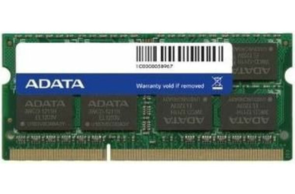 ADATA 4GB / DDR3L / 1600MHZ / CL11 / 1.35V / SODIMM (ADDS1600W4G11-S)