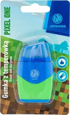 ASTRA Orezávatko s gumou 2v1 Pixel One (5901137185149)