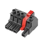 Weidmüller zásuvkové púzdro na kábel BU/SU Počet pólov 2 Raster (rozteč): 10.16 mm 1156600000 30 ks; 1156600000