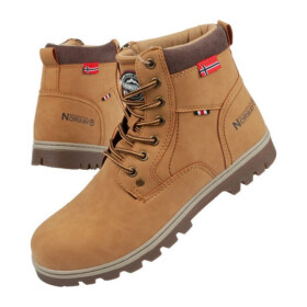 Pánska členková obuv WALK-GN Camel brown - Nórsko 42 camel