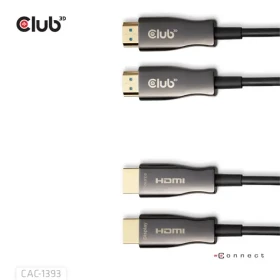 Club3D Ultra High Speed HDMI 2.1 kábel 50m / AOC aktívny optický / 8K 60Hz / 48 Gbit / s / eARC / HDR (CAC-1393)