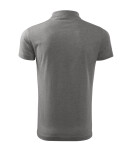 Single J. pánske polo tričko tmavosivé XL
