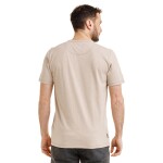 Bushman Pánské henley tričko Yaro, béžové M