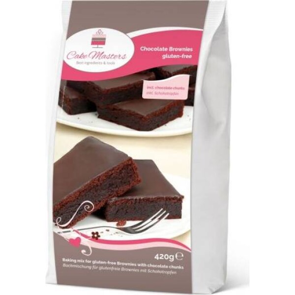 Zmes na brownie so kúskami čokolády 420g - Cake Masters - Cake Masters