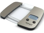 Lamart Equal Kuchynská váha šedá / LCD display / max 5000g / 2x AAA / nerez (8590669335756)