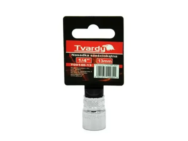 TVARDY Hlavica nástrčná 1/4" 13 mm (T00140-13)