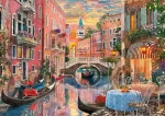 Clementoni PUZZLE Západ slnka v Benátkach