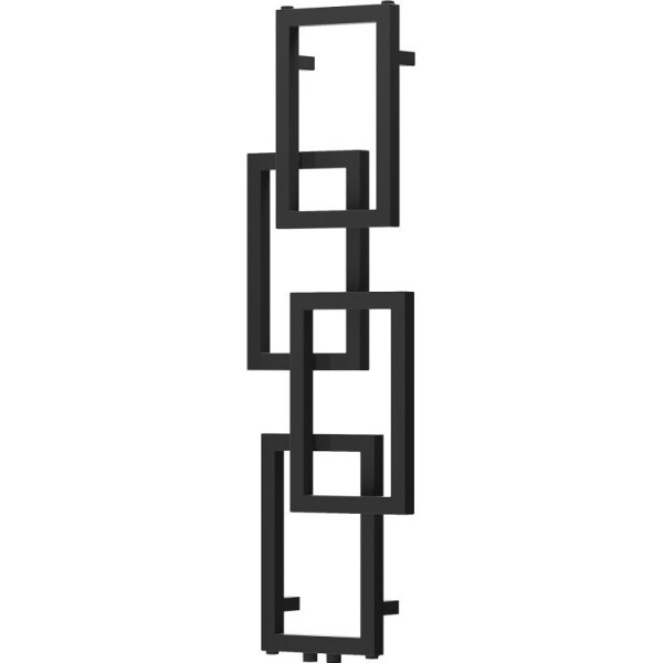 MEXEN - Grid vykurovací rebrík/radiátor dekoratívny 1115 x 360 mm, 279 W, čierna W215-1115-360-00-70