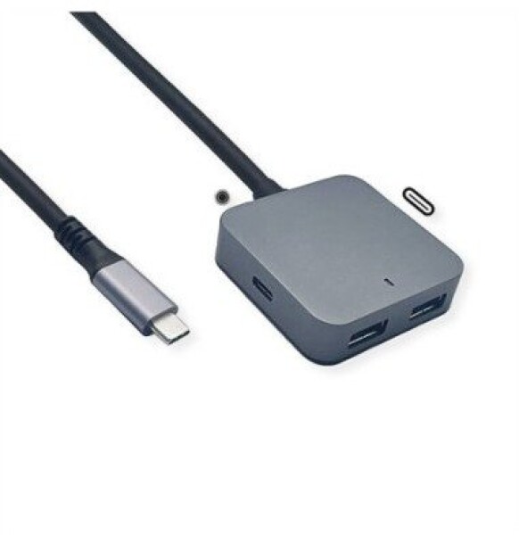 Value VALUE Koncentrator USB 3.2 Gen 2, 4 porty (2x A + 2x C), z kablem przedłużającym, 3 m