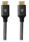 Nedis Profigold antracit / Kábel HDMI / 8K 60Hz / 48 Gbps / Ethernet / 2 m (CVTB35000GY20)