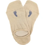 VOXX Ponožky anatomicky tvarované BAREFOOT SNEAKER neviditelné BÉŽOVÉ (3 páry) 35-38 125218