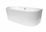 Voľne stojaca vaňa SAT Vision 160x75 cm akrylát ľavá aj pravá SATVVI1600Z SATVVI1600Z