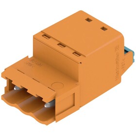 Weidmüller zástrčkový konektor na kábel Počet pólov 3 Raster (rozteč): 5.08 mm 2766930000 540 ks; 2766930000