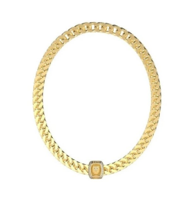 Guess Výrazný náhrdelník s ozdobou leva Lion King JUMN05004JWYGT/U