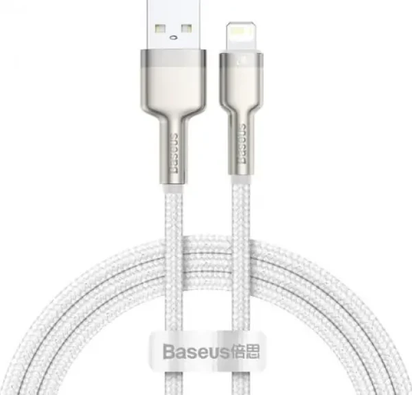 Baseus CALJK-A02 Kábel USB-A (M) - Lightning (M) 1 m biela (CALJK-A02)