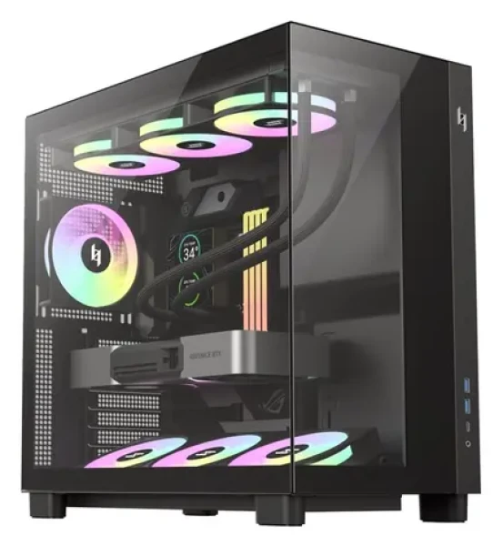Gamemax NEX C53 čierna / Skriňa / ATX/BTF (NEX C53 BK)