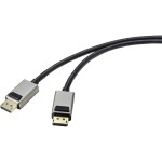 SpeaKa Professional DisplayPort prepojovací kábel Konektor DisplayPort, Konektor DisplayPort 2.00 m čierna SP-9510456 8K UHD Kábel DisplayPort; SP-9510456