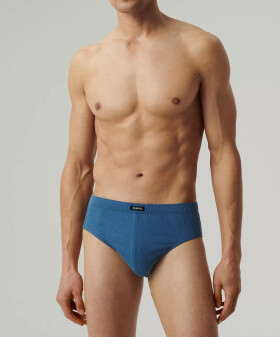 Atlantické nohavičky 3MP-192 A'3 M-3XL námořnicky modrý denim L