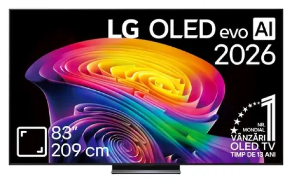 83" LG OLED83C61LA / Televízia / 4K / OLED evo / SMART TV (OLED83C61LA.AEU)