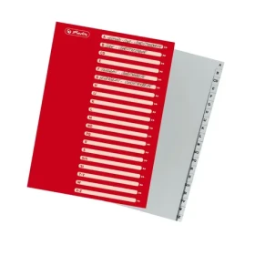 Herlitz Rozraďovač A4 / AZ / šedá (10843522)
