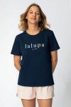 Tričko LaLupa LA109 Navy Blue